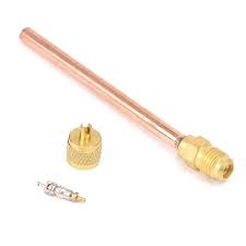 hvac copper charging valves
