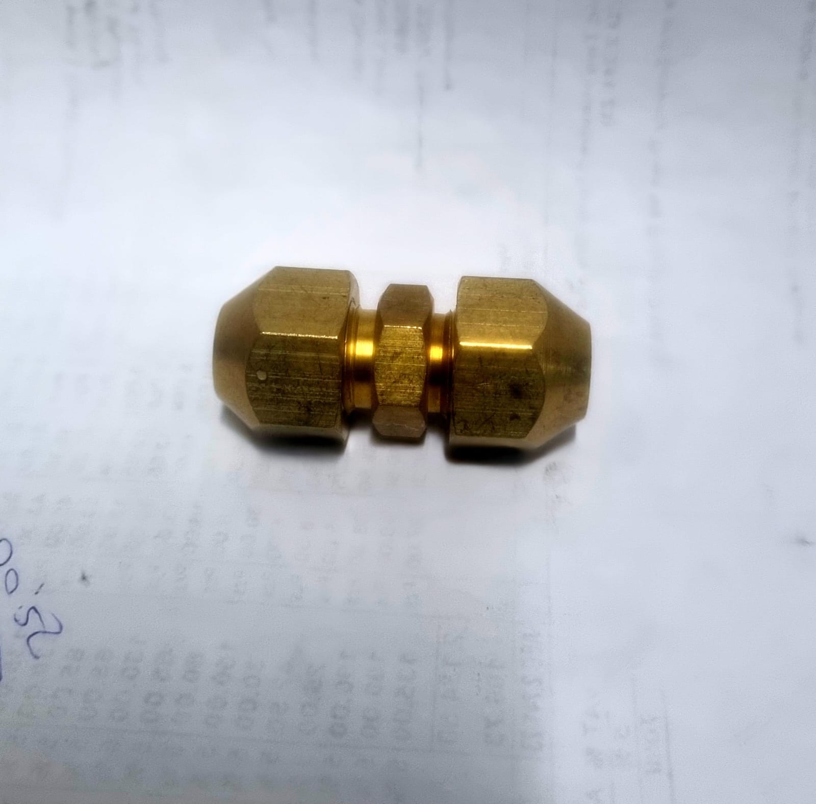 straight joint ( brass)